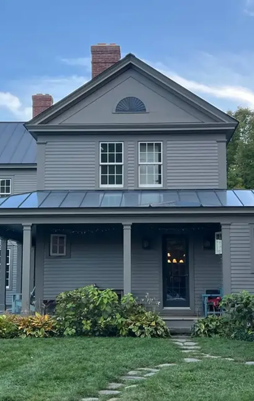 Freshly painted home.