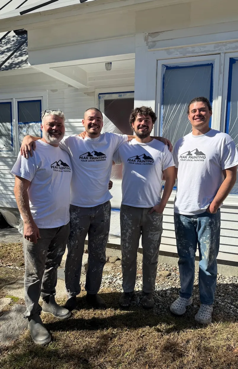 Freshly painted home.